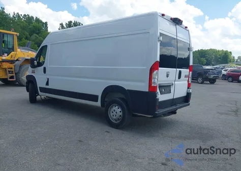 2021 Ram Promaster 2500 High Roof 159 Wb from USA, damaged, VIN 3C6LRVDGXME521397